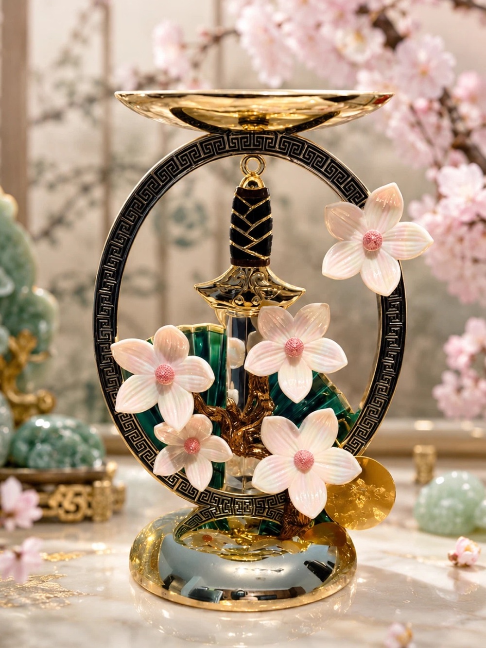 Mulan Candle Holder/Pedestal